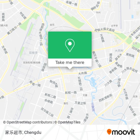 家乐超市 map
