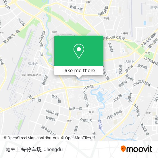 翰林上岛-停车场 map