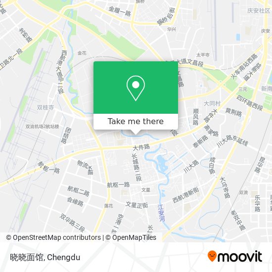 晓晓面馆 map