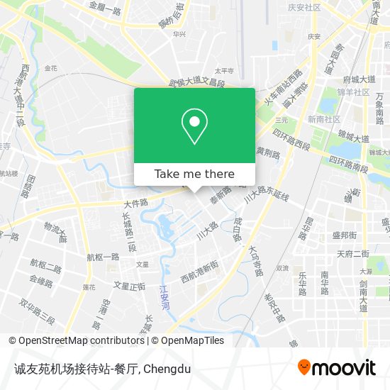 诚友苑机场接待站-餐厅 map