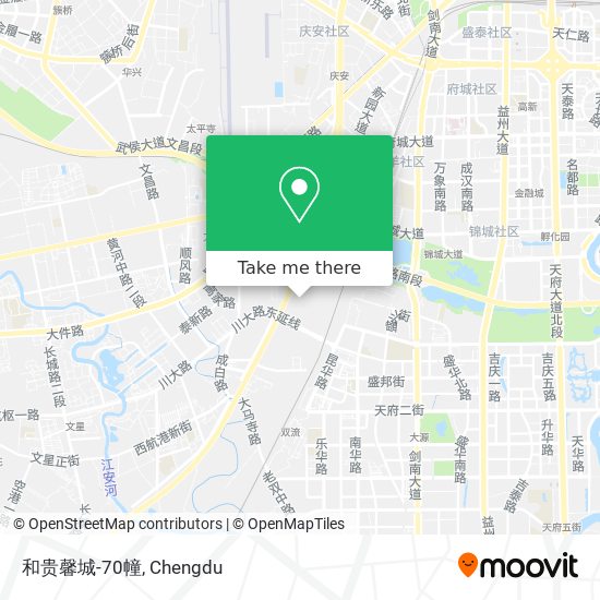 和贵馨城-70幢 map