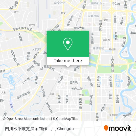 四川欧阳展览展示制作工厂 map