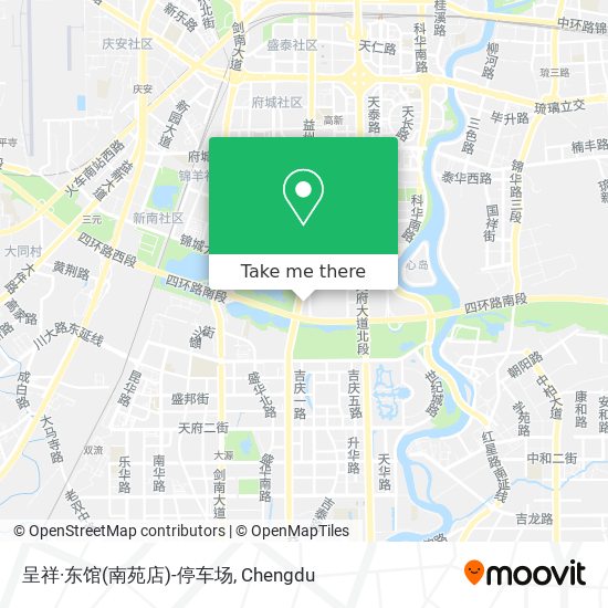 呈祥·东馆(南苑店)-停车场 map