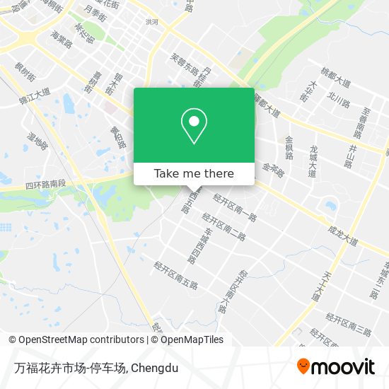 万福花卉市场-停车场 map