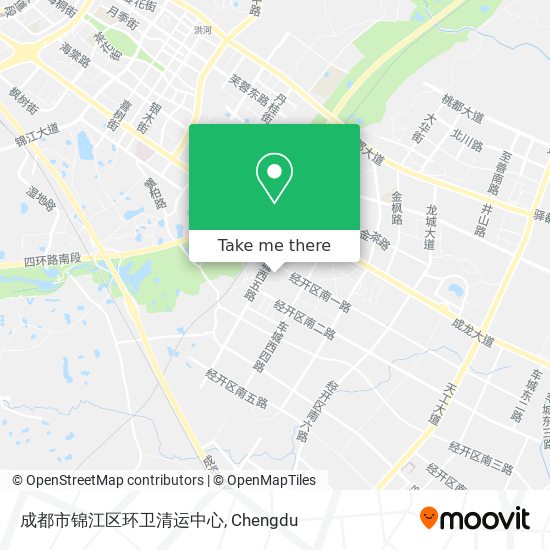 成都市锦江区环卫清运中心 map