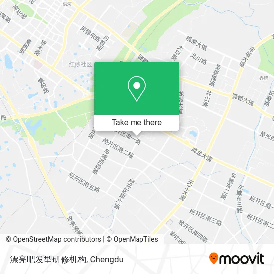 漂亮吧发型研修机构 map