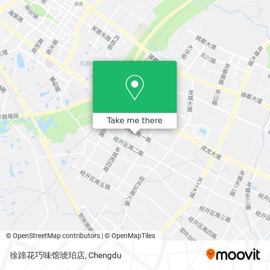 徐蹄花巧味馆琥珀店 map