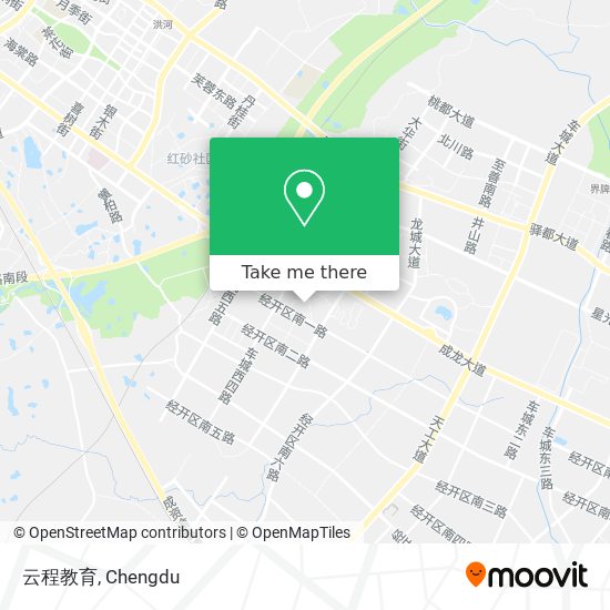 云程教育 map