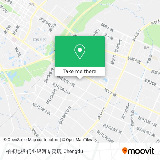 柏顿地板·门业银河专卖店 map