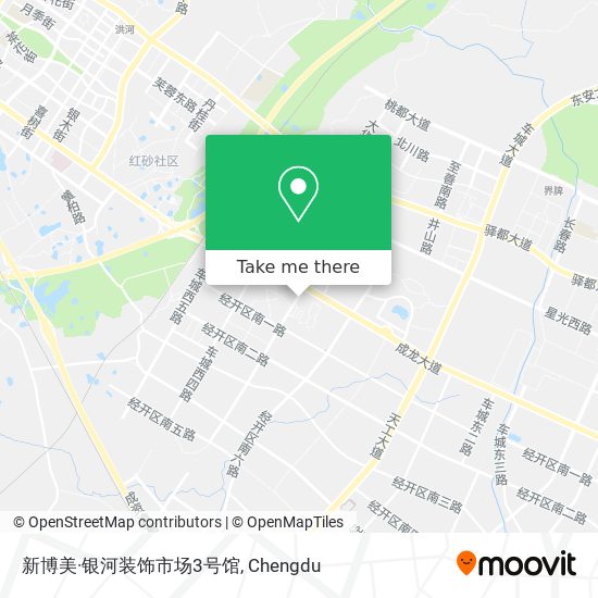 新博美·银河装饰市场3号馆 map