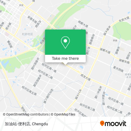 加油站-便利店 map