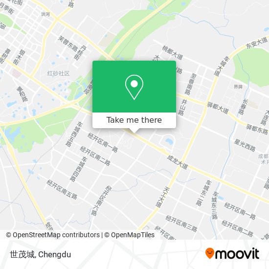 世茂城 map