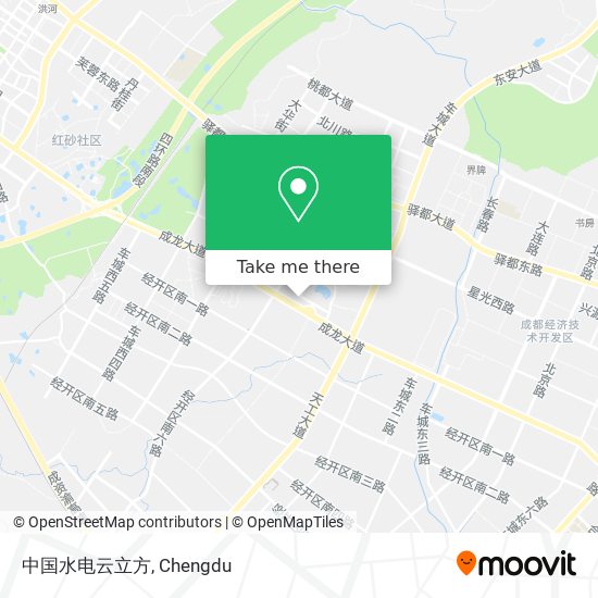 中国水电云立方 map