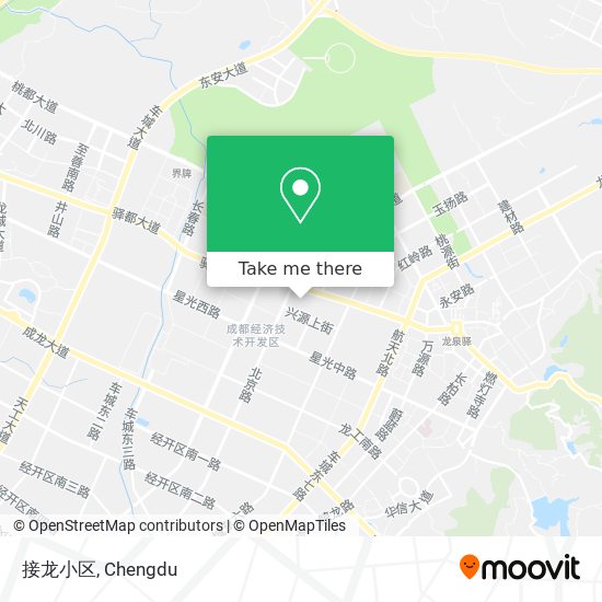 接龙小区 map