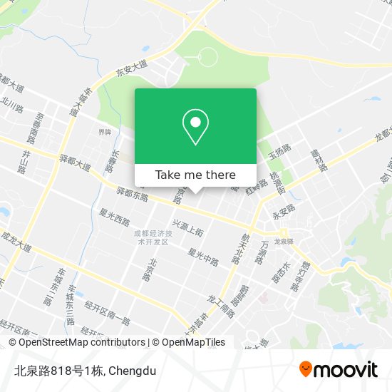 北泉路818号1栋 map