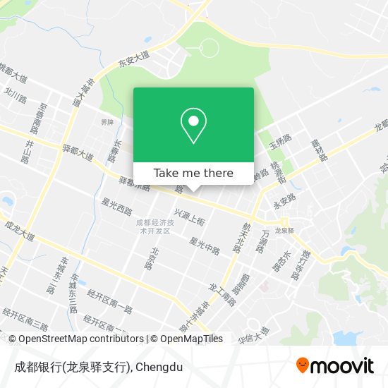 成都银行(龙泉驿支行) map