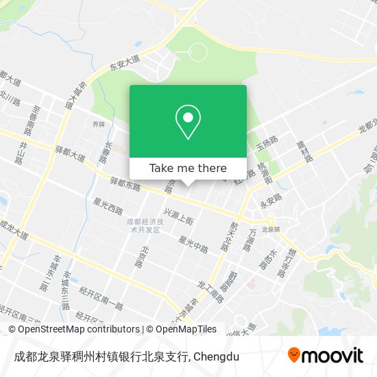 成都龙泉驿稠州村镇银行北泉支行 map