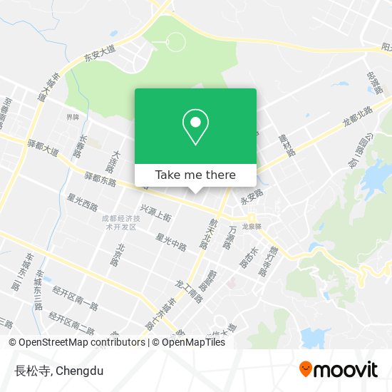 長松寺 map
