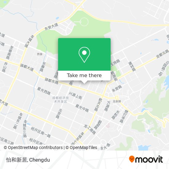 怡和新居 map