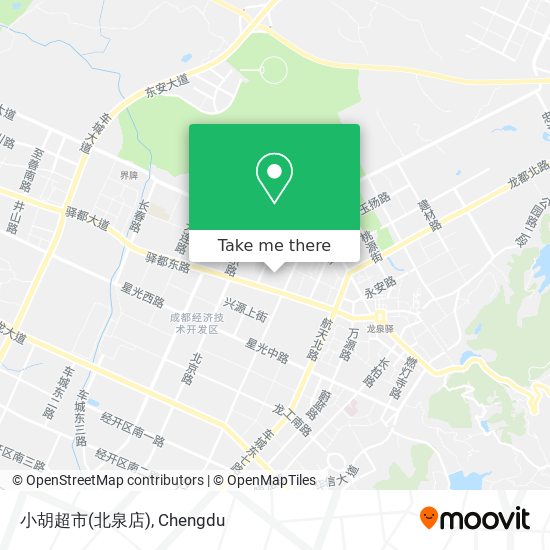 小胡超市(北泉店) map