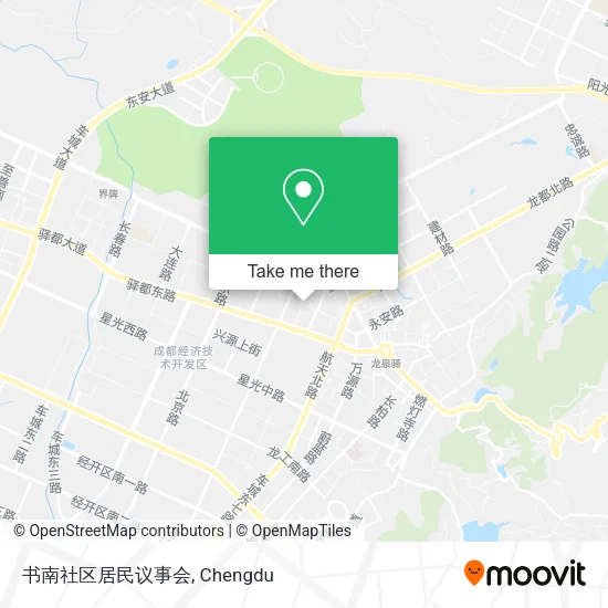 书南社区居民议事会 map
