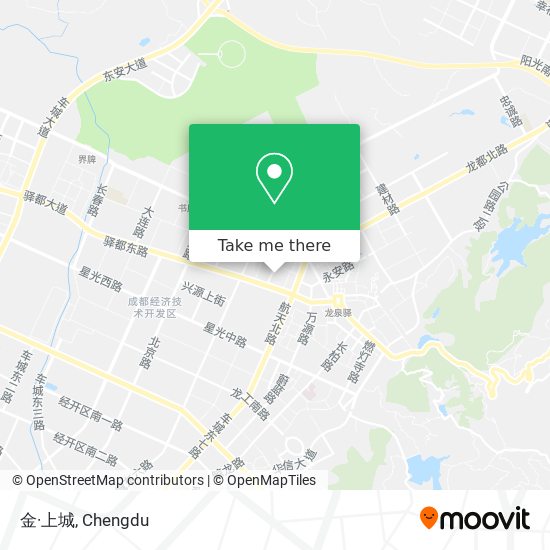 金·上城 map