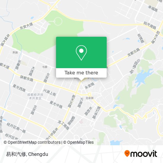 易和汽修 map