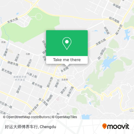 好运大师傅养车行 map