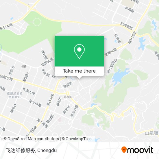 飞达维修服务 map