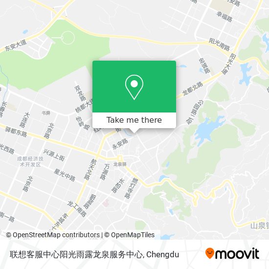 联想客服中心阳光雨露龙泉服务中心 map