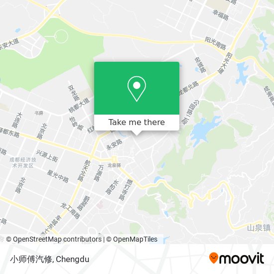 小师傅汽修 map