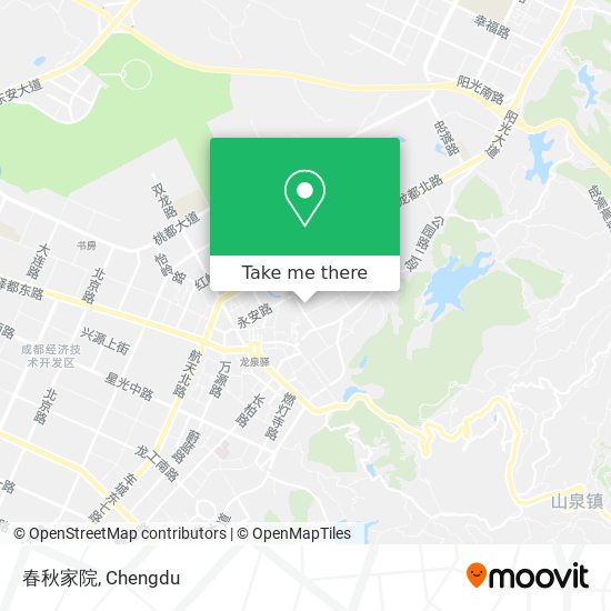 春秋家院 map