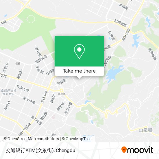 交通银行ATM(文景街) map