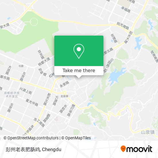 彭州老表肥肠鸡 map