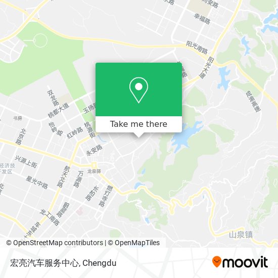 宏亮汽车服务中心 map