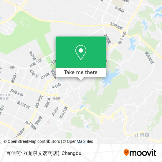 百信药业(龙泉文茗药店) map