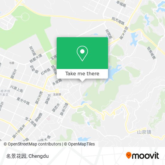 名景花园 map
