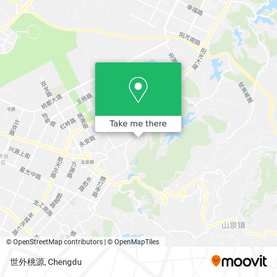 世外桃源 map
