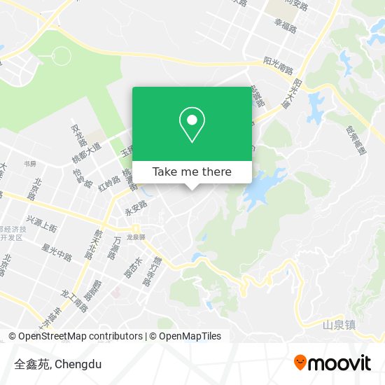 全鑫苑 map