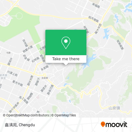 鑫满苑 map