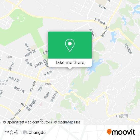 怡合苑二期 map