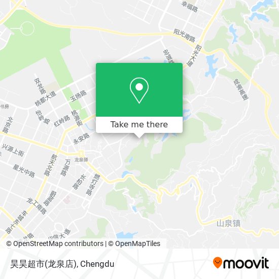 昊昊超市(龙泉店) map