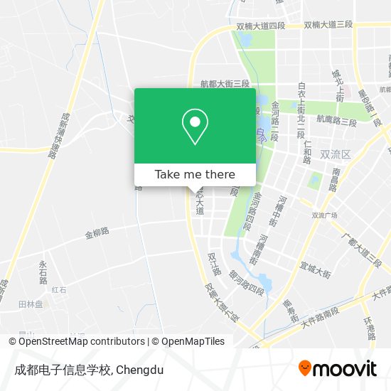 成都电子信息学校 map