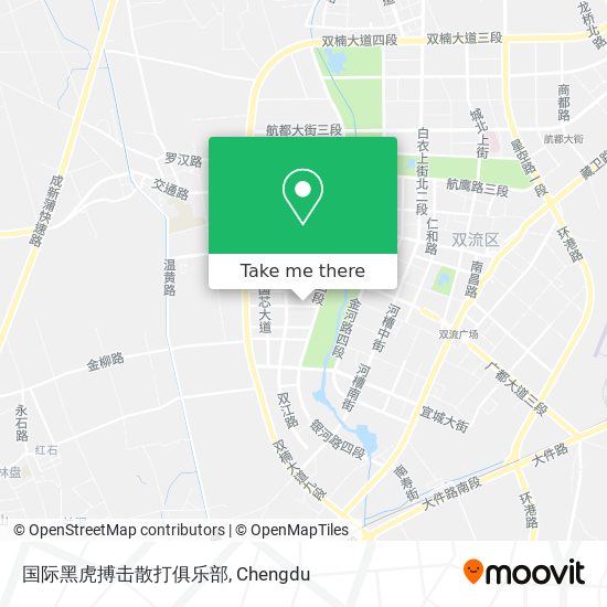 国际黑虎搏击散打俱乐部 map