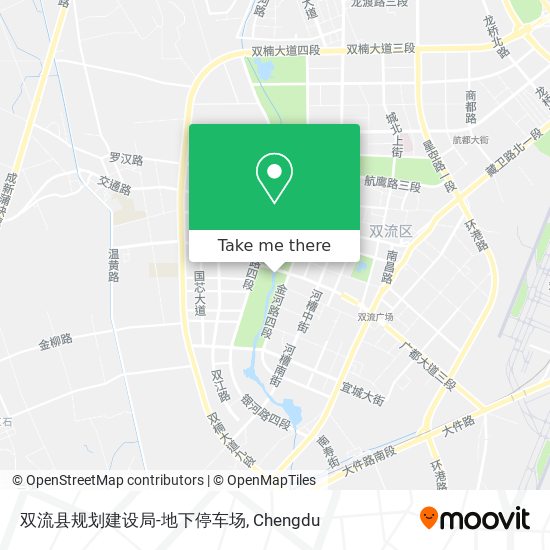 双流县规划建设局-地下停车场 map