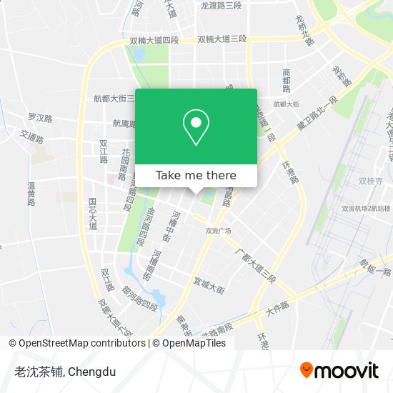 老沈茶铺 map