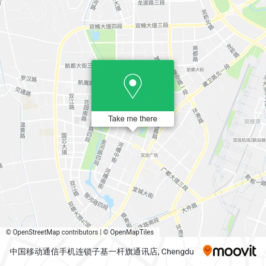中国移动通信手机连锁子基一杆旗通讯店 map