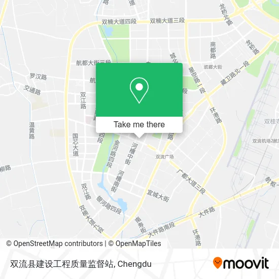 双流县建设工程质量监督站 map