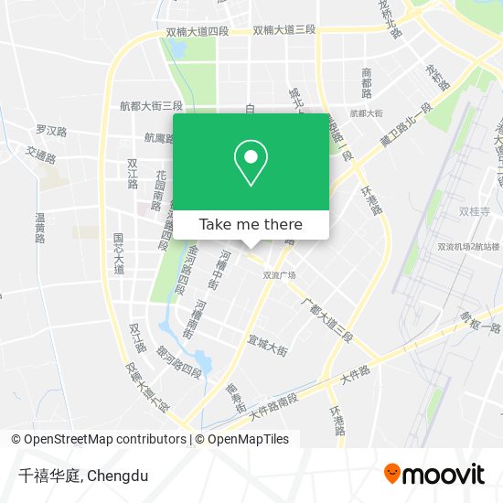 千禧华庭 map