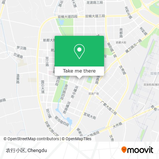 农行小区 map